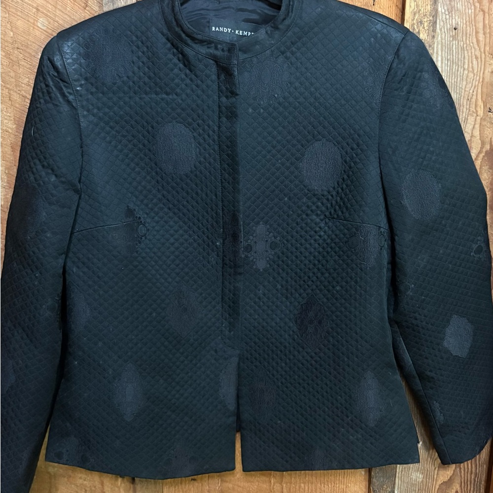 Vintage Randy Kemper Black Quilted Women's Jacket